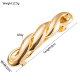 ELEGANT TWIST BOW SPRING ELASTIC PONYTAIL HAIR TIE_CWAHA6210