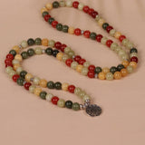 COLORED STONE BEADED BRACELETS WITH STRETCHY BANDS_CWAJE3928