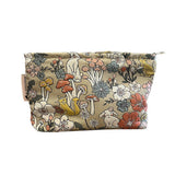 Large Canvas Makeup Bag Travel Cosmetic Pouch_Cuab00657