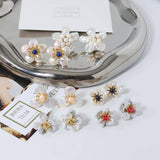 HIGH END FLOWER ANCIENT STYLE SWEET EARRINGS_CWAJE3770