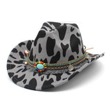 Western Cowboy Hat Retro Versatile Casual Hat_Cwah2552