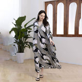 PLUS SIZE COTTON WOVEN BEACH COVER UP RESORT DRESS_CWMM6141