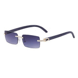 DIAMOND STUDDED WOOD GRAIN TEMPLE SUNGLASSES_CWASG0596