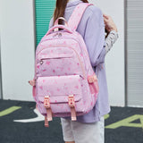 BACKPACKS FOR SCHOOL 3 PIECE FLORAL SET GIRLS_CWAB5460