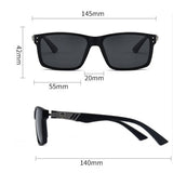 Trendy Hd Polarized Rivet Square Sunglasses_Cwasg1192