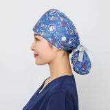 Long Hair Style Baotou Hat Frosted Work Hat_Cwah3385