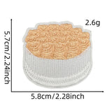 CUTE SOLID COLOR CARTOON BOW EMBROIDERED PATCH_CWMM4027