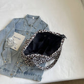 Leopard Print Fashionable Simple Versatile Tote Bag_Cwab3279