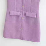 Womens French Chic Short Sl Ve Dress_Cwdmd5822