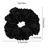 LARGE SATIN LACE HAIR TIE_CWAHA1634