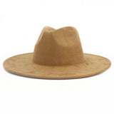 MENS AND WOMENS WIDE BRIM HATS WITH FLAT BRIM_CWAH1766