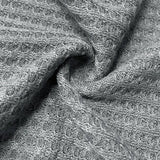 Solid Color Long-Sleeved Off-Shoulder Knit Dress