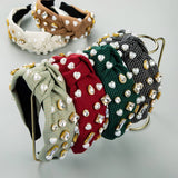 DIAMOND AND PEARL WIDE HEADBAND_CWAHA2137