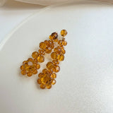 LIGHT LUXURY CRYSTAL FLOWER VERSATILE EARRINGS_CWAJE2184