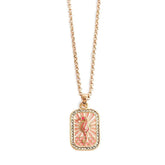 HOLIDAY INSPIRED COLORFUL TAROT NECKLACE_CWMM5329