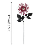 HALLOWEEN RED SPIDER LILY EYE FLORAL PICK_CWMM9904