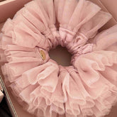 BALLET PRINCESS LACE HANDMADE SWAN SCRUNCHIE_CWAHA5502