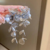 PERSONALIZED FLOWER LONG TASSEL EARRINGS_CWAJE2052