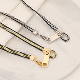 STYLISH DESIGN PERSONALIZED ZIPPER PULLER NECKLACE_CWAHA0885