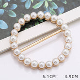ROUND PEARL INLAID SHINY SCARF RING FOR WOMEN_CWMM2122