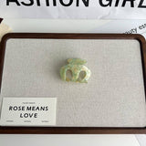 MEDIUM PUMPKIN ACETATE HAIR CLAW CLIP_CWAHA5957