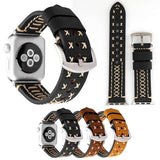 APPLE WATCH9 1 HANDMADE LEATHER STRAP_CWASC1580