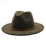 JAZZ HAT FASHION ALL MATCH WOOLEN HAT WIDE BRIM HAT_CWAH2607