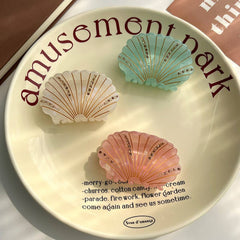 SHELL ACETATE HAIR CLAW OCEAN CHIC CLIP_CWAHA5748