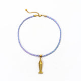 COLORFUL HANDMADE ROPE NECKLACE WITH PENDANT_CWMM8803