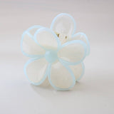 Cwaha07421_Plumeria Flower Hair Claw Clip Candy Colors