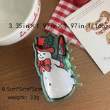 Cwaha07713_Christmas Acrylic Claw Hair Clip For Women