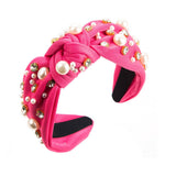 NEW FASHIONABLE WIDE BRIMMED PEARL HAIRBAND_CWAHA0813