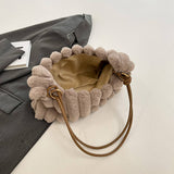 Winter Leopard Print Fashion Shoulder Plush Bag_Cwab3931