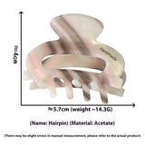 Elegant Acetate Hair Claw ? Princess Head Clip_Cwaha07171