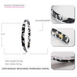 SIMPLE 1CM NARROW ACETATE HAIRBAND HAIRPIN_CWAHA4340