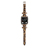 APPLE WATCH9 1 RIVET LEATHER STRAP_CWWW0044