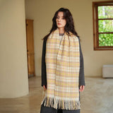 HIGH QUALITY WOOL BLEND PLAID SCARF FOR WOMEN_CWASC2379