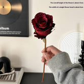 SINGLE STEM VINTAGE LYCHEE ROSE FOR TABLE DECOR_CWMM6570