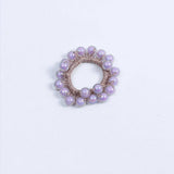 CUTE JELLY BEAD HAIR TIE BOHO SIMPLE HIGH ELASTIC_CWAHA6784
