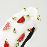 2024 NEW FRUIT WATERMELON STRAWBERRY HEADBAND_CWAHA1776