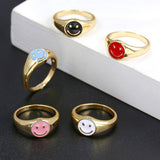 2024 NEW SMILEY CUTE SIMPLE RING_CWAJE1747