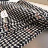 Houndstooth Pattern Winter Warm Cashmere Scarf_Cwasc03266