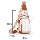 OUTDOOR LEISURE PRINTED SHOULDER BAG MESSENGER BAG_CWAB2719