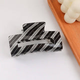 Cwaha1416_Twill Irregular Rectangle Hair Claw Clip