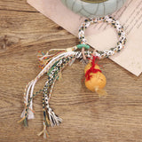 RETRO ETHNIC STYLE HAND WOVEN TASSEL BRACELET_CWAJE3962