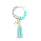 COLORFUL KEYCHAIN TASSEL BRACELET_CWAJE0655