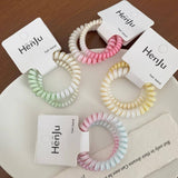COLORFUL GRADIENT TELEPHONE LINE HAIR BAND_CWAHA1370