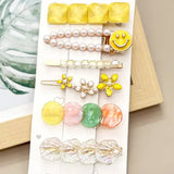 6PCS FAUX PEARL DECOR HAIR CLIP_CWAHA0160