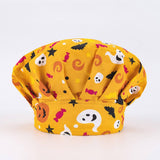 SURGICAL CAP MEDICAL PUFFY CAP PRINTED WORK CAP_CWAH3382