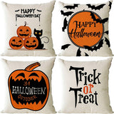 HALLOWEEN ORANGE PUMPKIN HEAD PILLOWCASE_CWMM1352